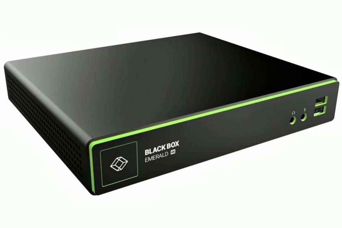 Black Box Emerald oferece conectividade centralizada para distribuição de vídeo 4K