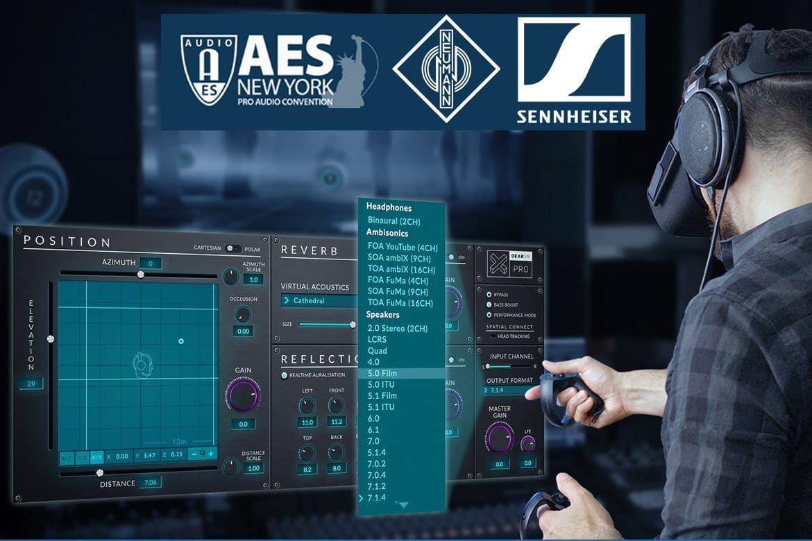 Oficinas da Sennheiser e Neumann na Convenção AES NEW YORK 2019